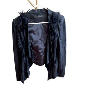 Stella & Jamie. Med. Faux Fur Jacket.